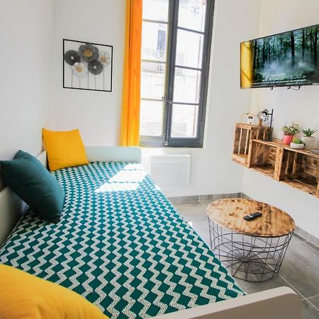 Charmant T2 En Coeur De Ville - 2 Lits + Lit Bebe - Wifi - Imprimante Carcassonne Bagian luar foto