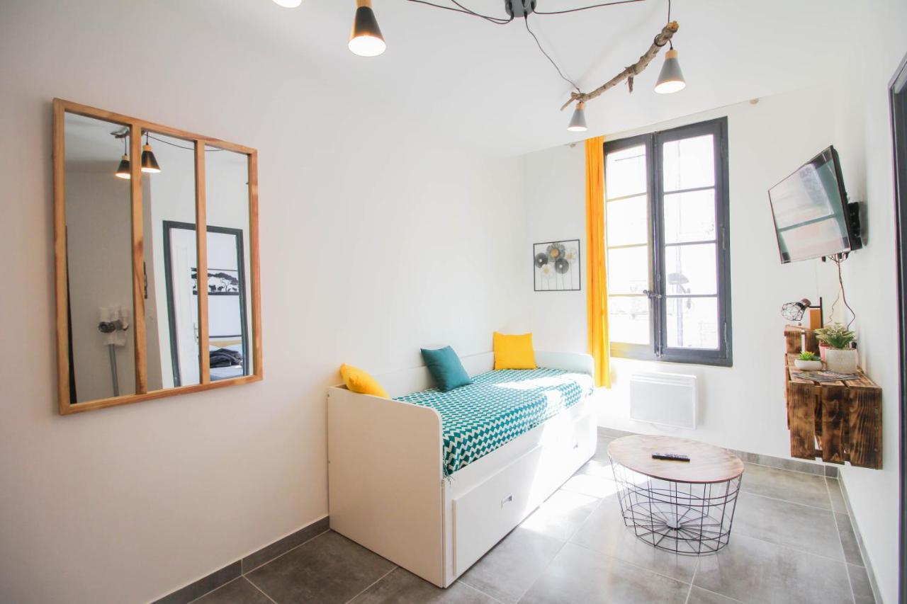 Charmant T2 En Coeur De Ville - 2 Lits + Lit Bebe - Wifi - Imprimante Carcassonne Bagian luar foto